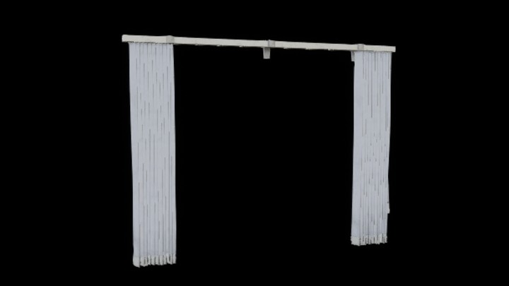 UE项目资源_模型资源_窗帘198