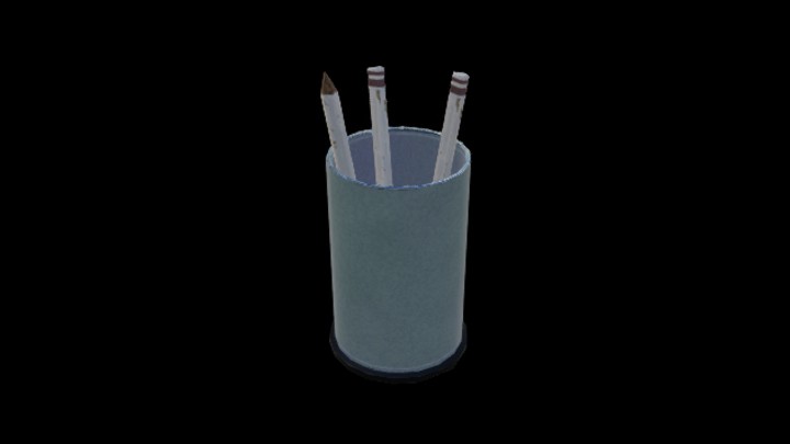 UE项目资源_模型资源_笔筒029