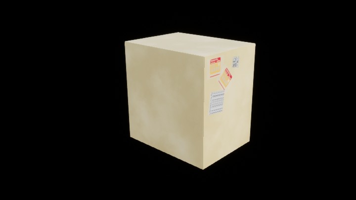 UE项目资源_模型资源_纸盒子024