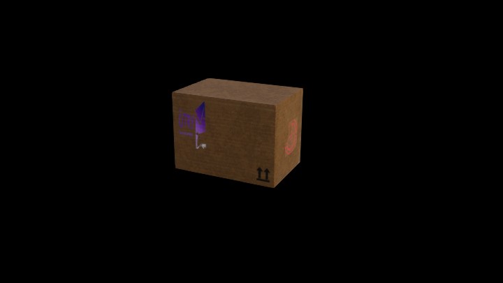 UE项目资源_模型资源_纸盒子026