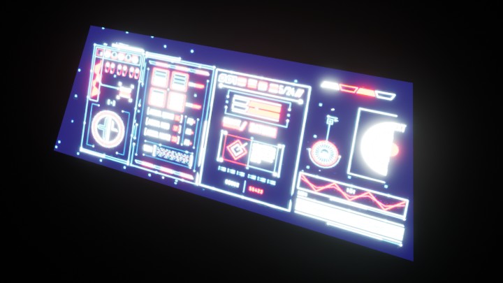 UE项目资源_模型资源_终端显示屏002