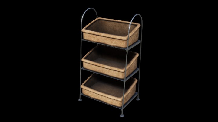 UE项目资源_模型资源_置物架070