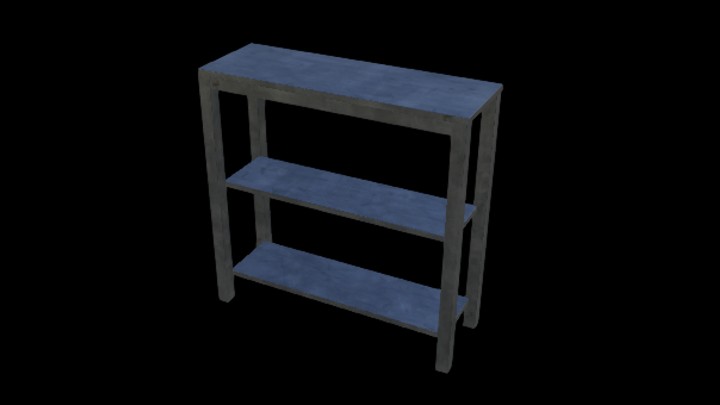 UE项目资源_模型资源_置物架089