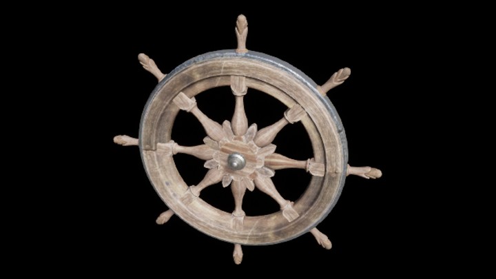 UE项目资源_模型资源_船舵003