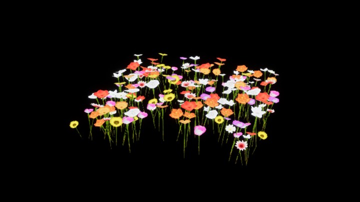 UE项目资源_模型资源_花838