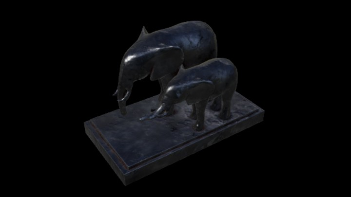 UE项目资源_模型资源_花摆件001