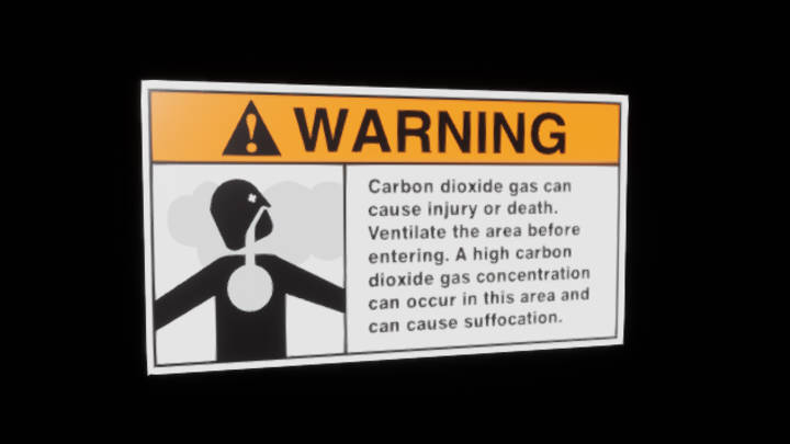 UE项目资源_模型资源_警示牌033