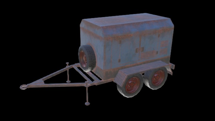 UE项目资源_模型资源_车076