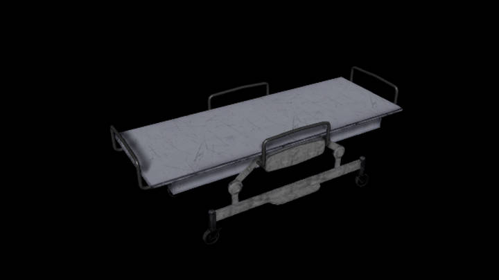 UE项目资源_模型资源_轮床001