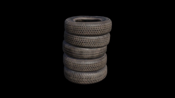 UE项目资源_模型资源_轮胎156