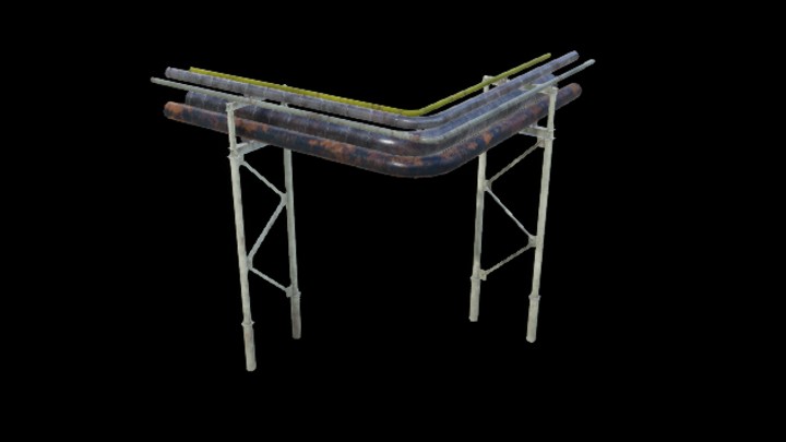 UE项目资源_模型资源_钢架管道010