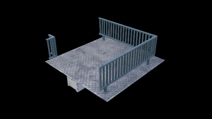 UE项目资源_模型资源_钢架结构071