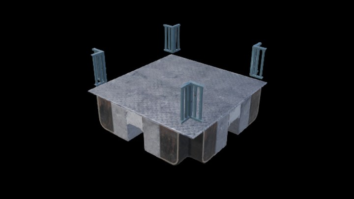 UE项目资源_模型资源_钢架结构075