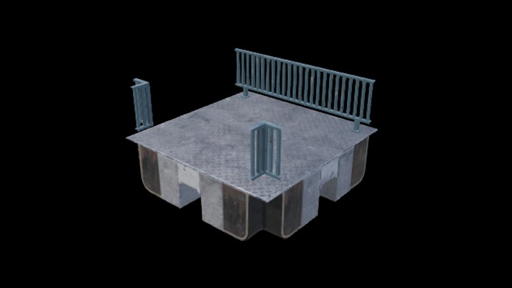 UE项目资源_模型资源_钢架结构078