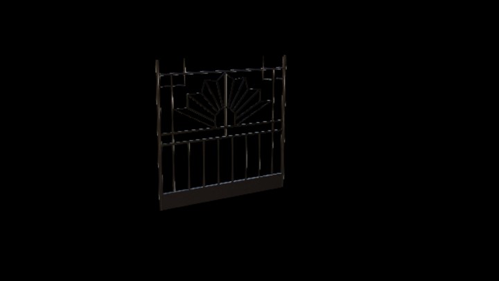 UE项目资源_模型资源_铁窗001