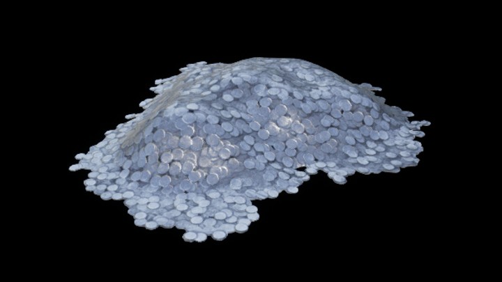 UE项目资源_模型资源_银币堆002