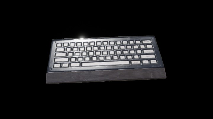 UE项目资源_模型资源_键盘059