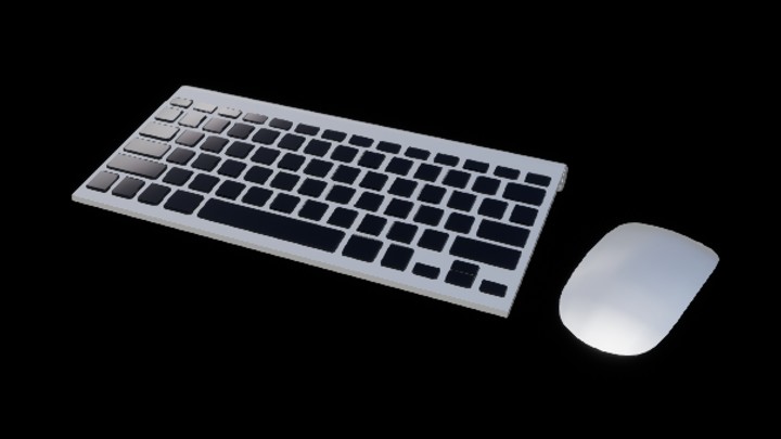 UE项目资源_模型资源_键盘鼠标001