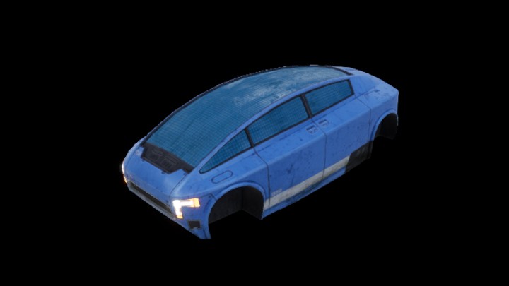 UE项目资源_模型资源_飞船005