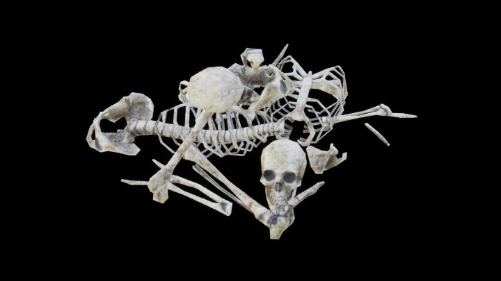 UE项目资源_模型资源_骨骸001