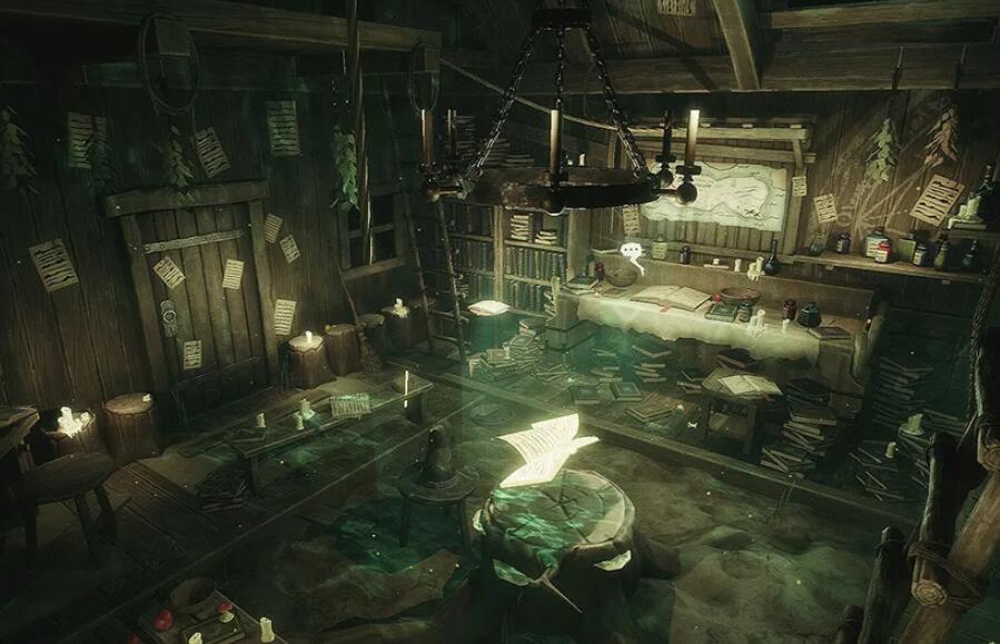 Unreal Cabin Environment魔幻魔法小屋