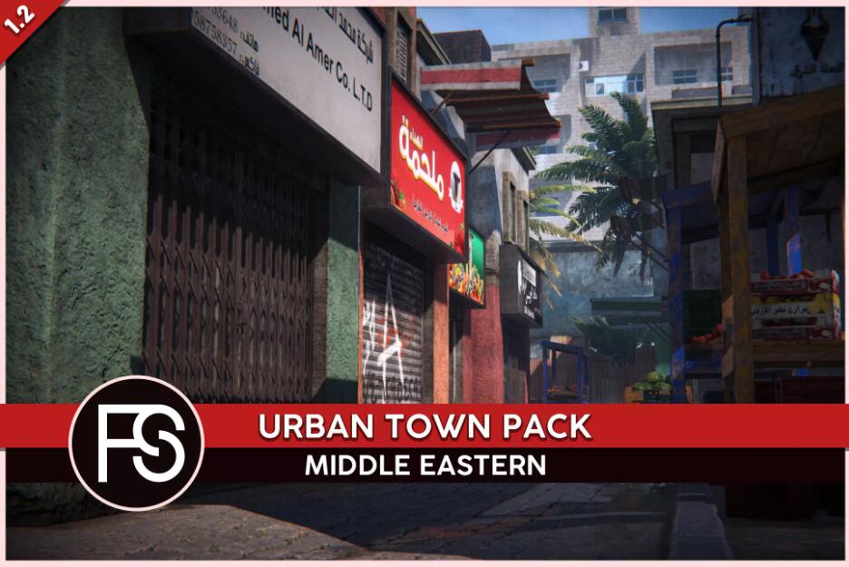 Urban Town Pack – Middle Eastern v1.2街道