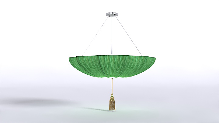 渲染模型_中式吊灯025