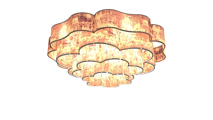 渲染模型_中式吸顶灯018