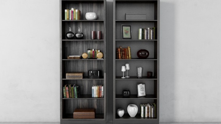 渲染模型_书架053