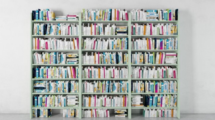 渲染模型_书架081