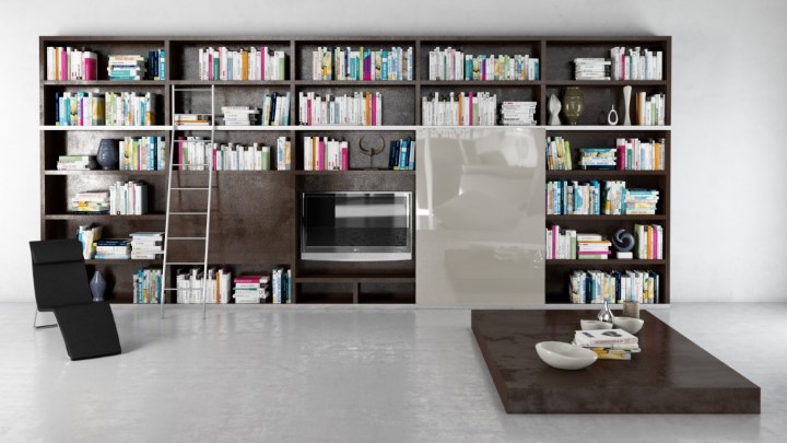 渲染模型_书架082