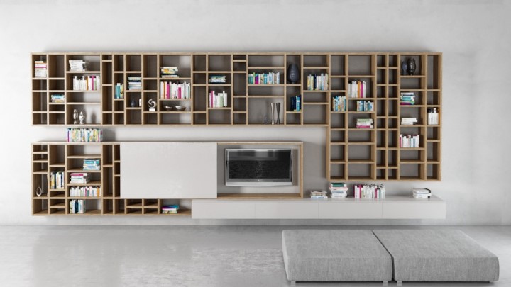 渲染模型_书架083