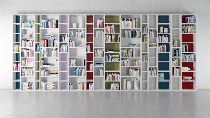 渲染模型_书架096