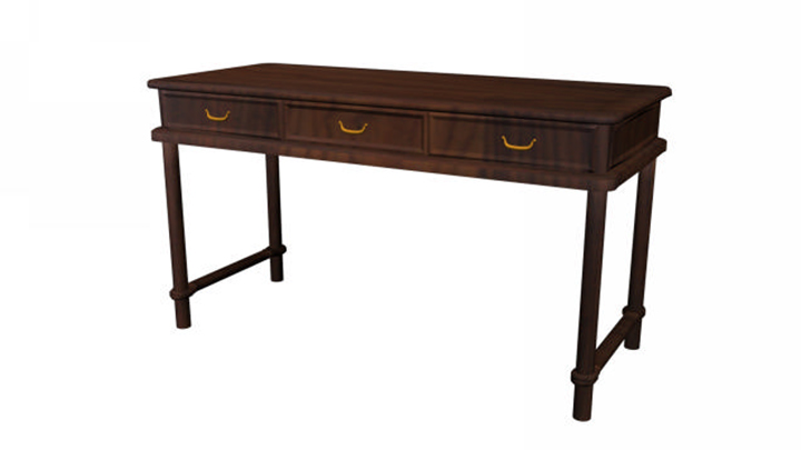 渲染模型_书桌022