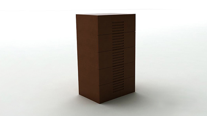 渲染模型_五斗柜002