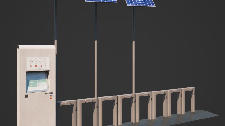 渲染模型_交通公共设施005