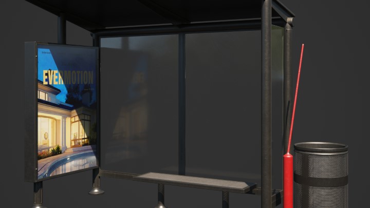 渲染模型_交通公共设施010