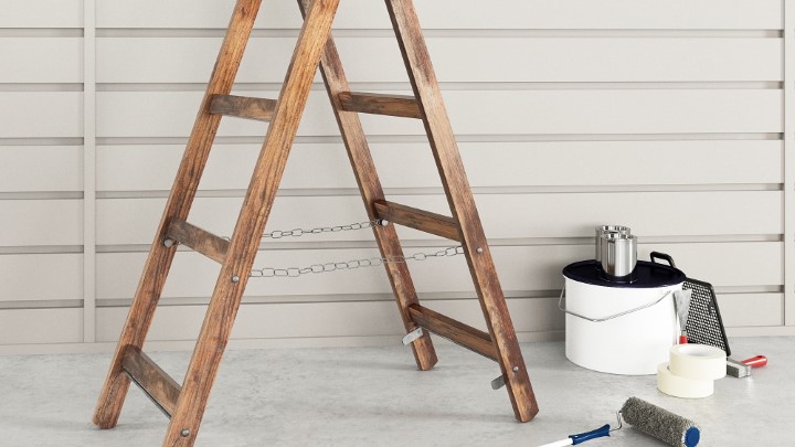 渲染模型_人形梯和滚筒001