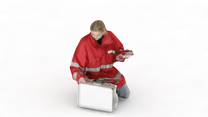 渲染模型_人物007