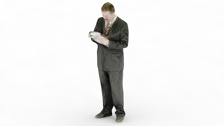 渲染模型_人物042