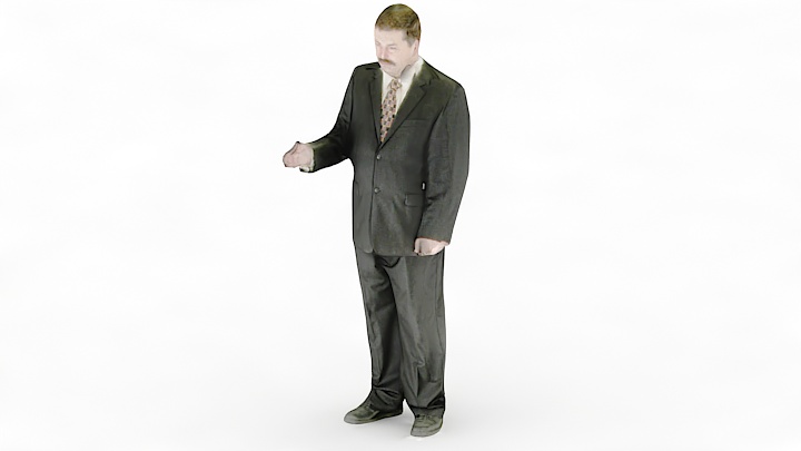 渲染模型_人物043