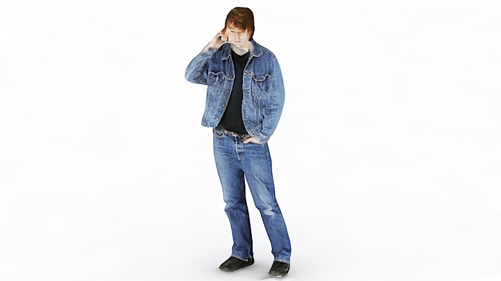 渲染模型_人物099