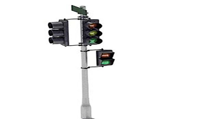 渲染模型_信号灯001