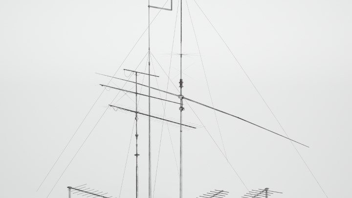 渲染模型_信号站铁塔002