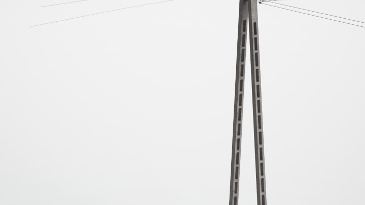 渲染模型_信号站铁塔022