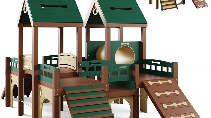 渲染模型_儿童游乐设施001