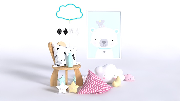 渲染模型_儿童玩具079