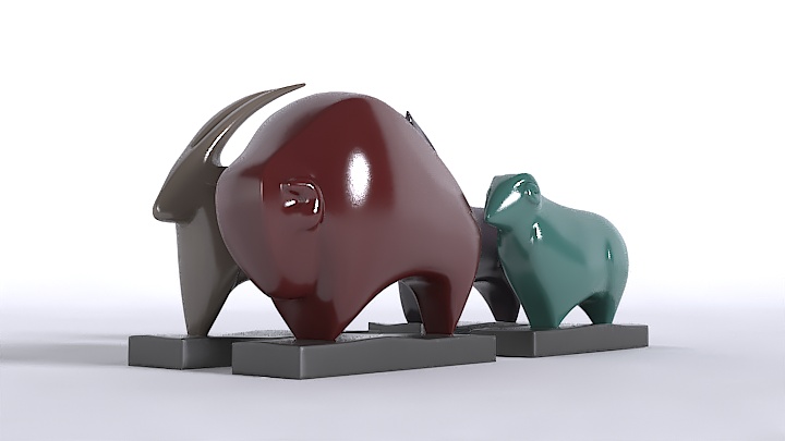 渲染模型_儿童玩具装饰002