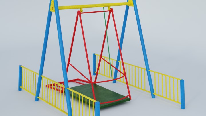 渲染模型_儿童设施016