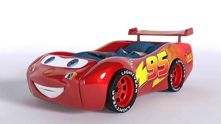 渲染模型_儿童车床001